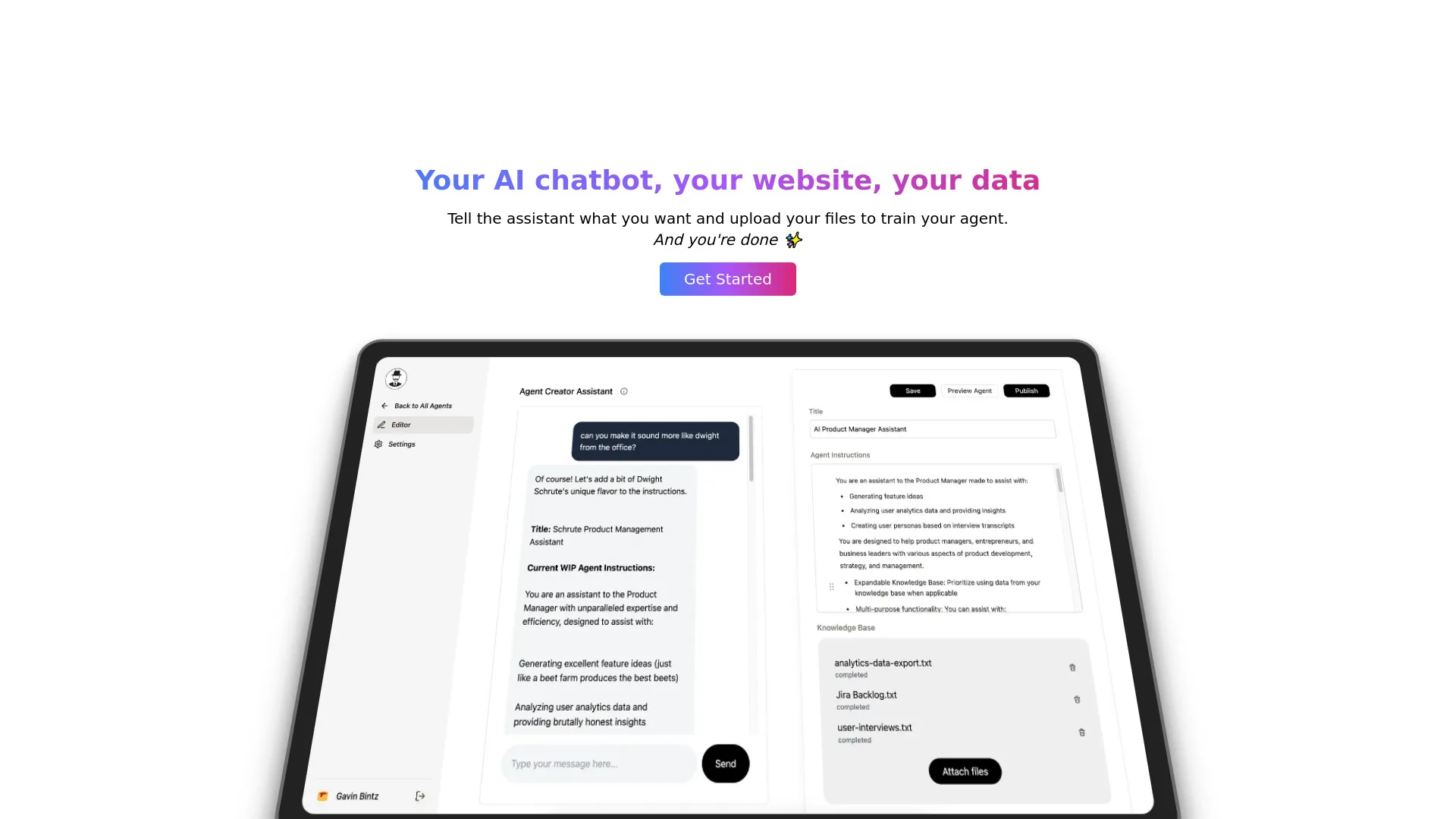 AGNT ONE: Effortless Talent Booking Platform | Creati.ai
