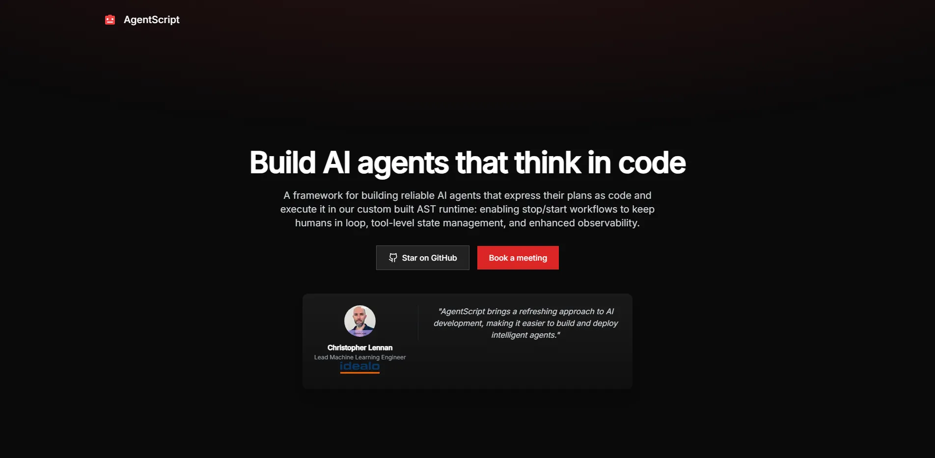 AgentScript: Build and Deploy Autonomous AI Agents | Creati.ai