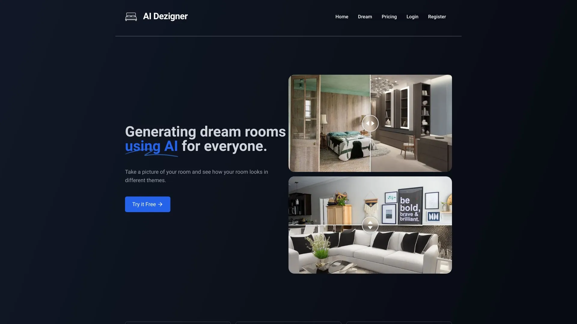 AiDezigner - Innovative AI-powered Interior Design Tool | Creati.ai