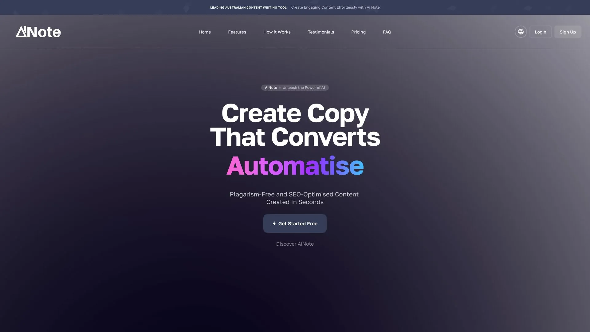 AI Note: AI-Powered Content Generation Tool | Creati.ai