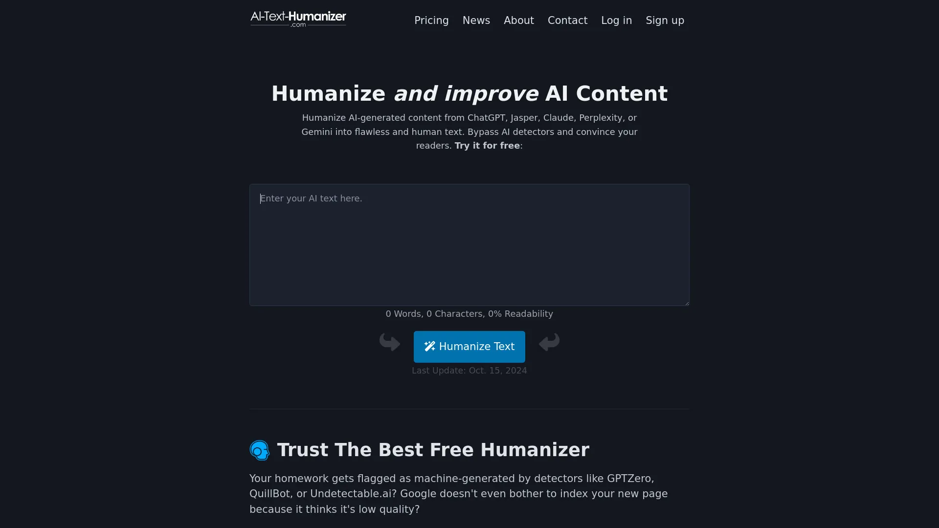 Ai Text Humanizer Convert Ai Into Human Like Text Creati Ai