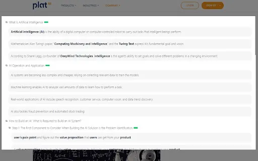 AiAsk Summary: Efficient Article Summarization Tool | Creati.ai