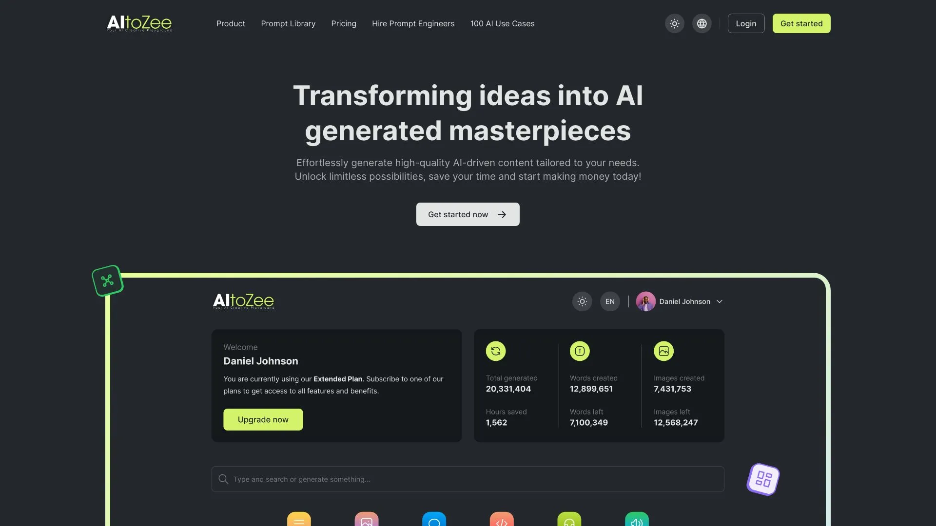 AItoZee - Todas las Herramientas de IA en Uno para Proyectos Creativos ...