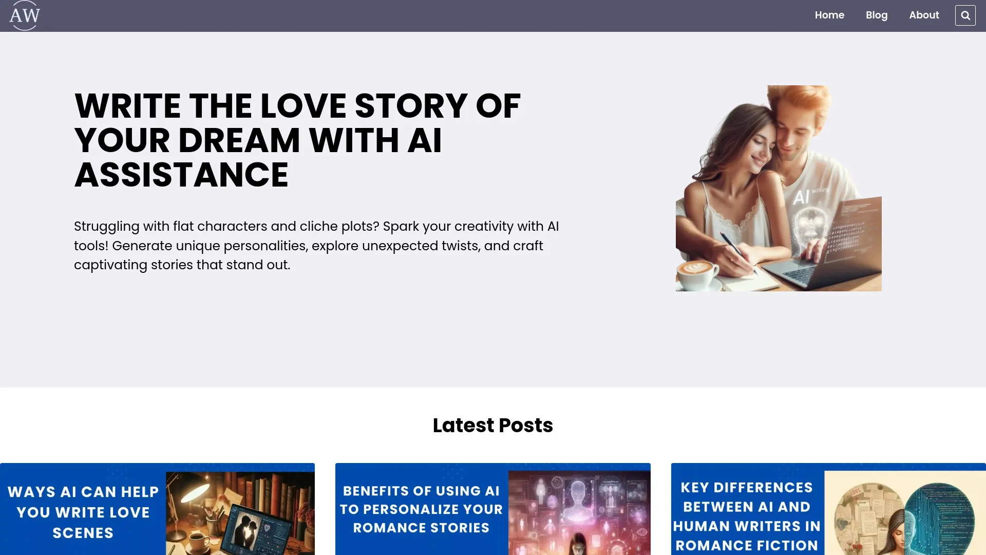 AI Romance Muse: Craft Your Love Stories with AI Support | Creati.ai