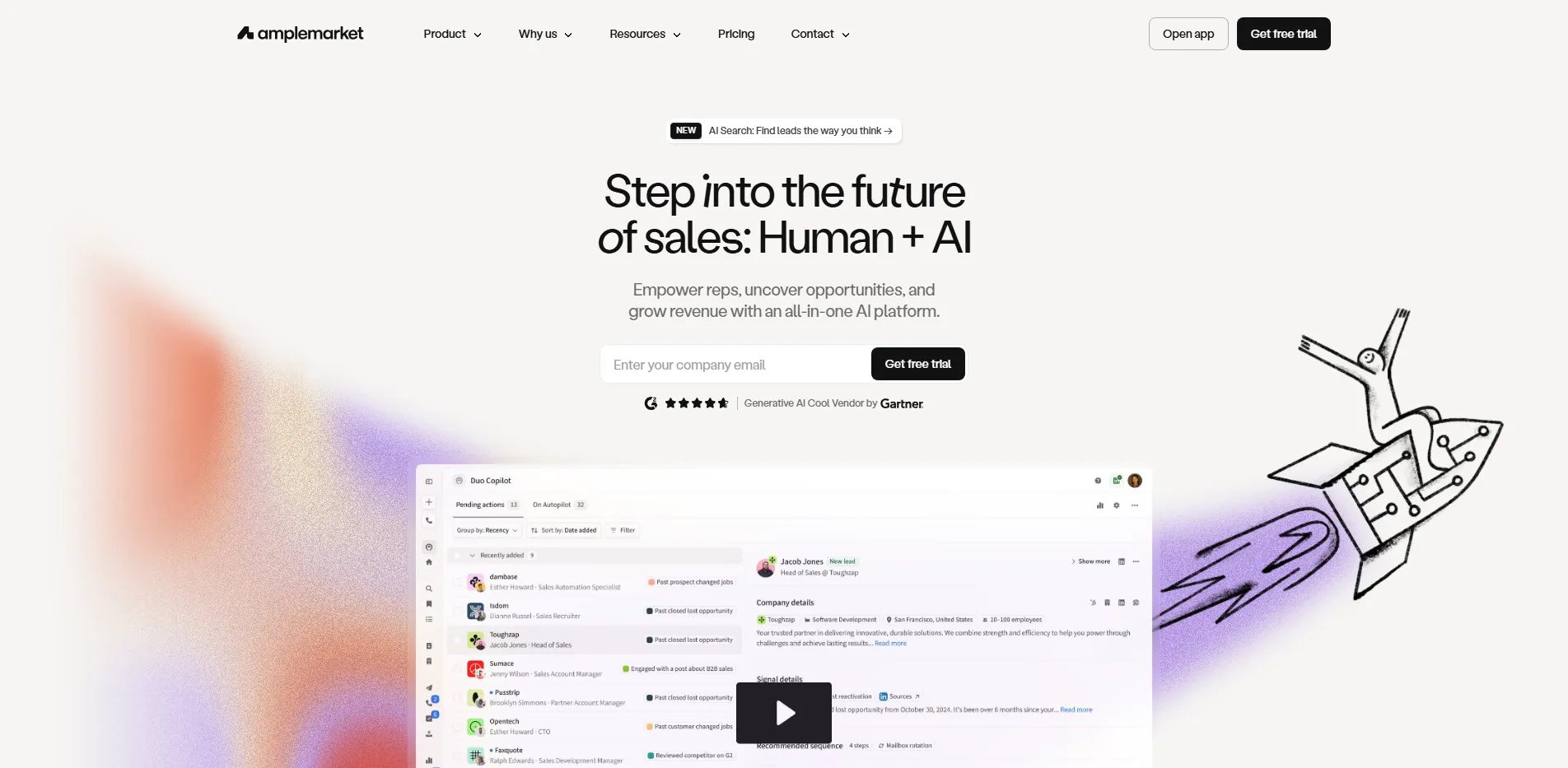 Boost Your Sales with Amplemarket AI - Automated Lead Generation ...