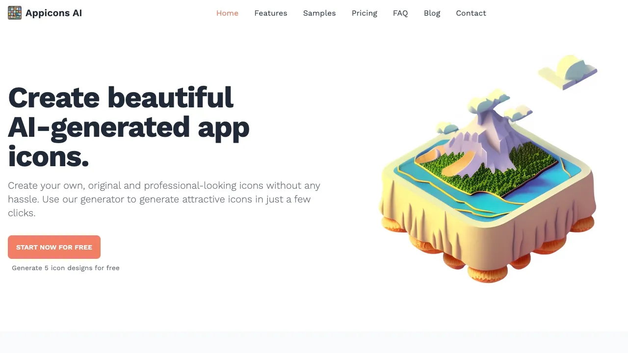 AppIcons AI: Effortless Professional App Icon Generation | Creati.ai