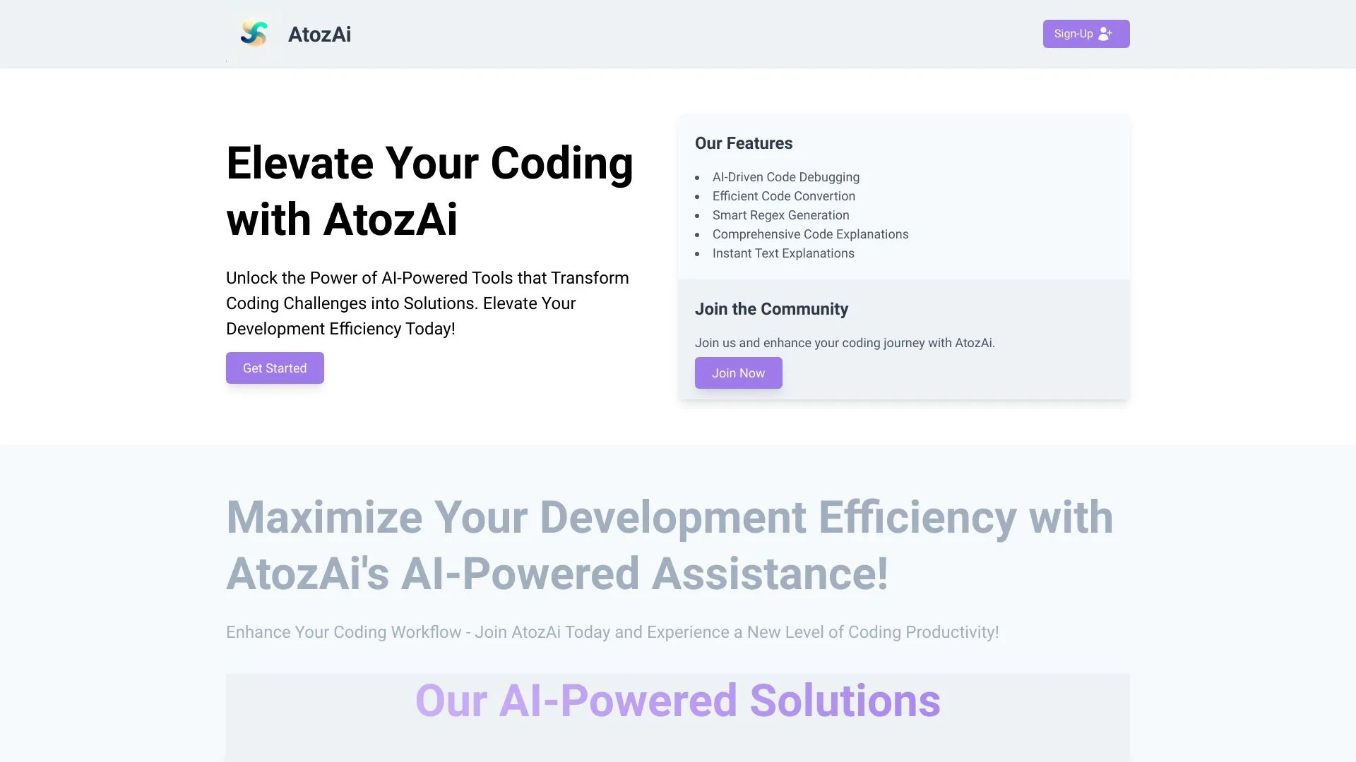 AtozAi: Boost Productivity with AI Tools | Creati.ai