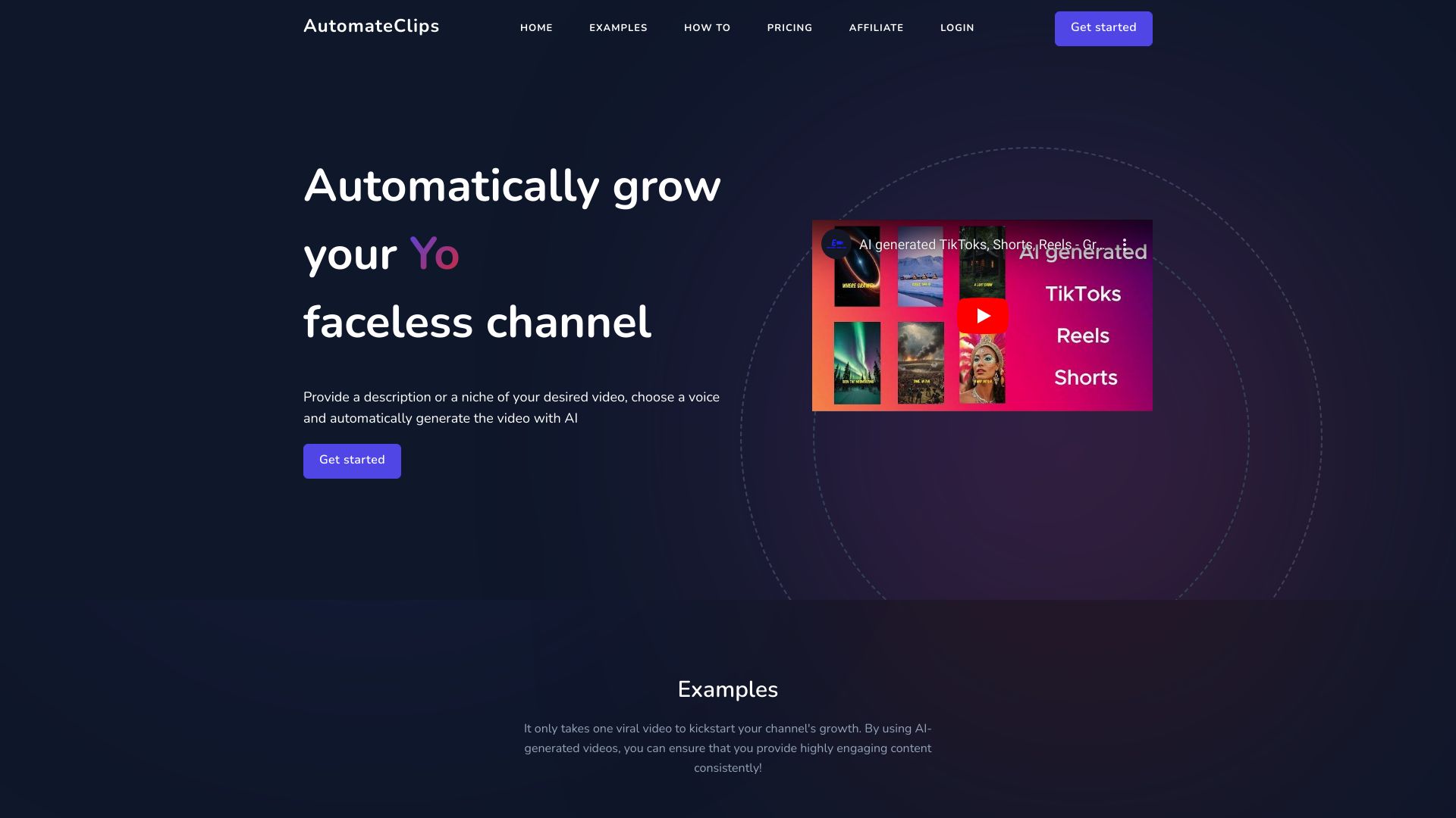 AutomateClips - Effortless Video Generation for Social Media | Creati.ai
