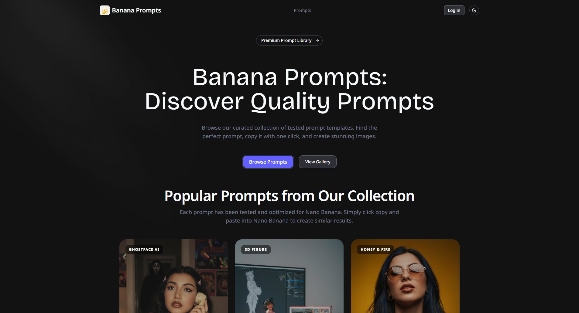 Banana Prompts - Prompts de IA de qualidade para impressionantes ...