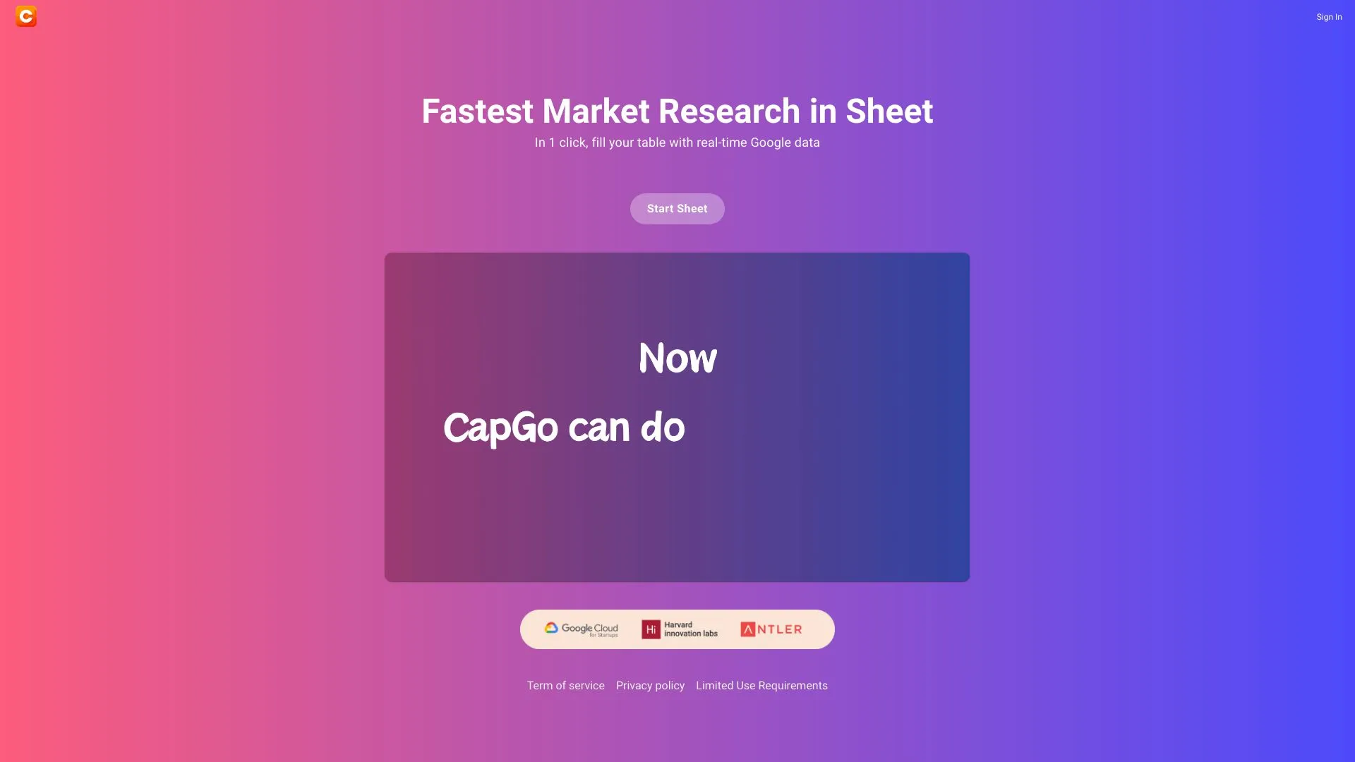 CapGo AI: Ferramenta de Pesquisa de Mercado e Geração de Leads ...