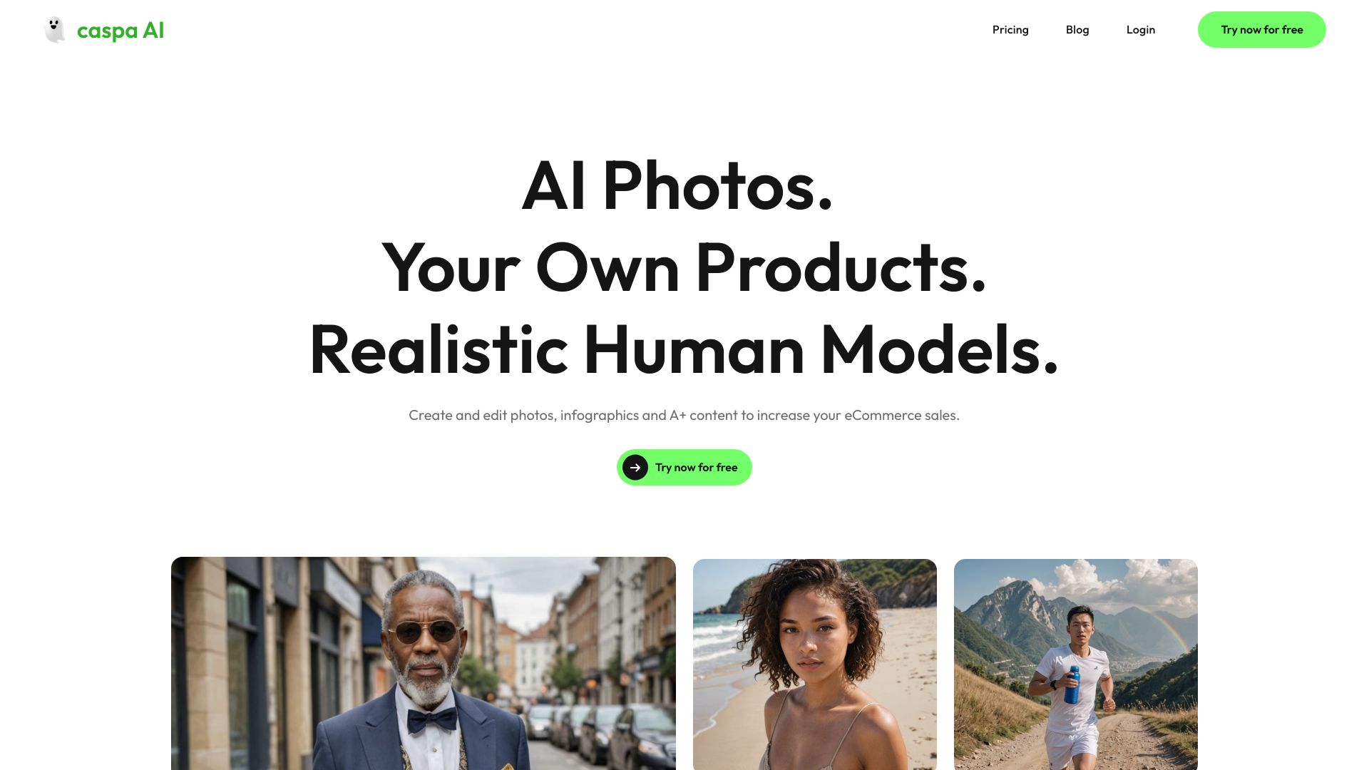 Webadmit Caspa Caspa AI - Fotos de productos ultra-realistas impulsadas por IA | Creati.ai