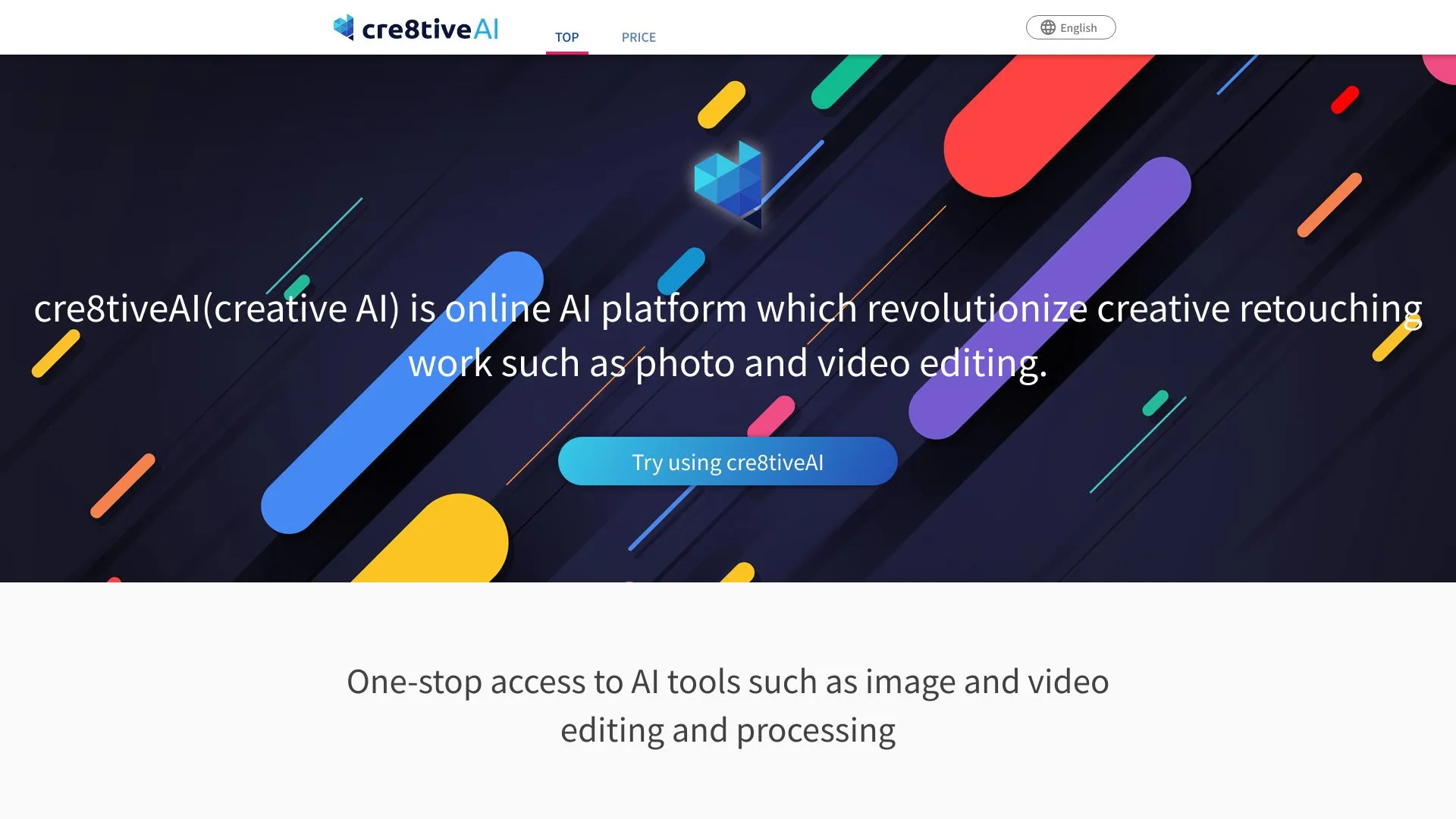 Cre Edit Cre8tiveAI: AI Image, Video & Illustration Editing Tools | Creati.ai