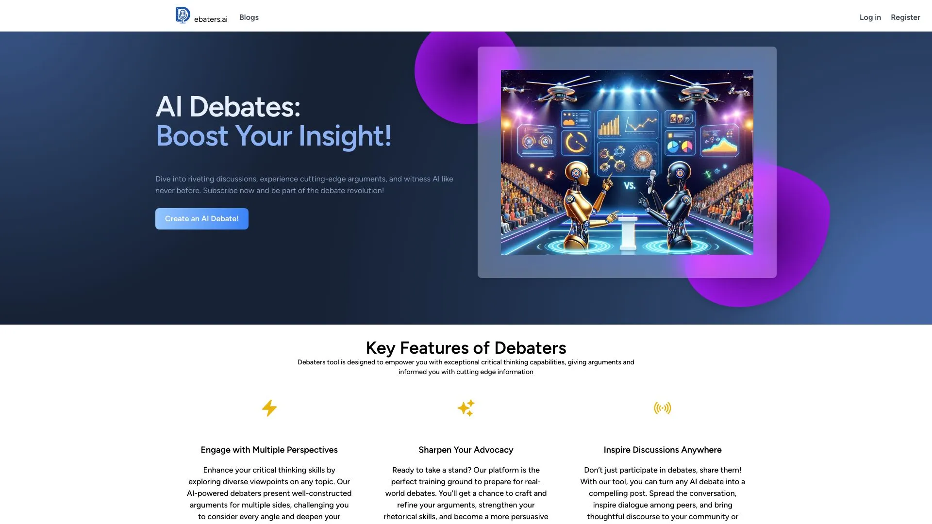 Debating Platforms Debaters.ai - Plataforma de Debate Estructurado Impulsada por IA ...