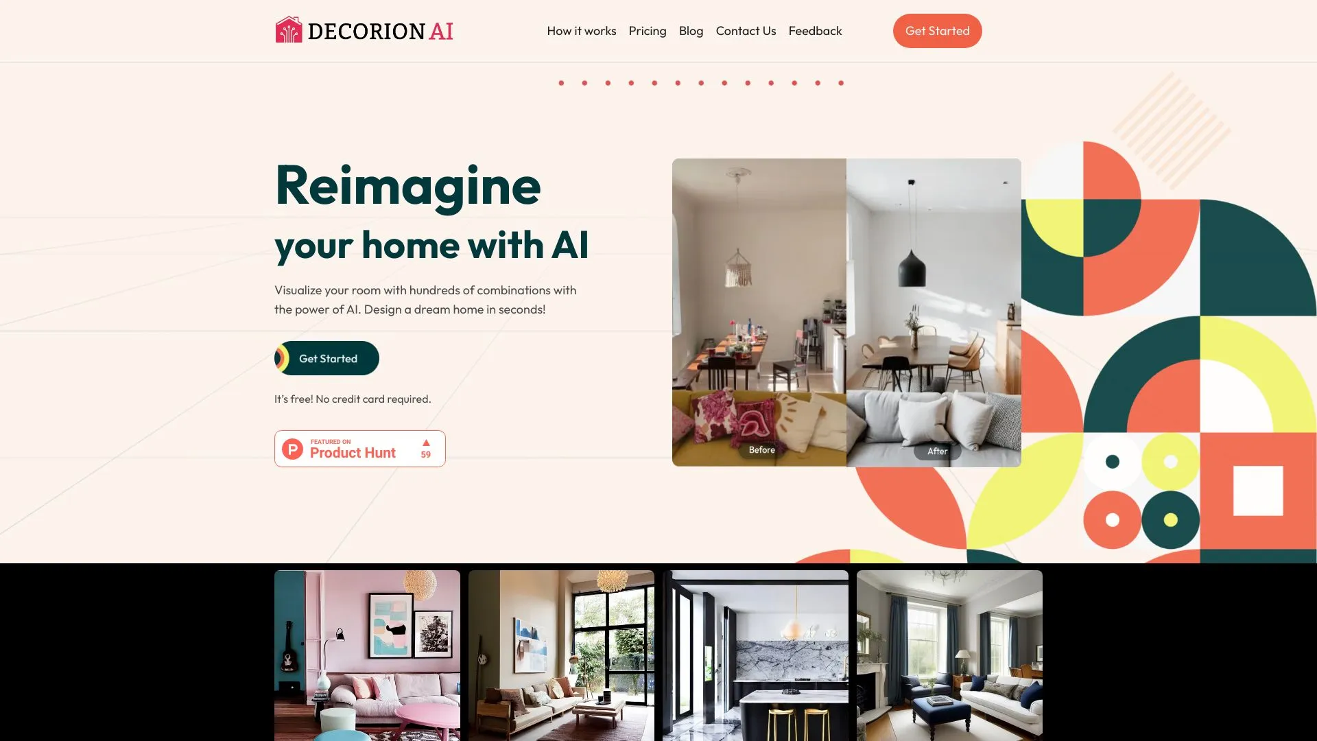 Decorion - AI-Powered Interior Design Solutions | Creati.ai