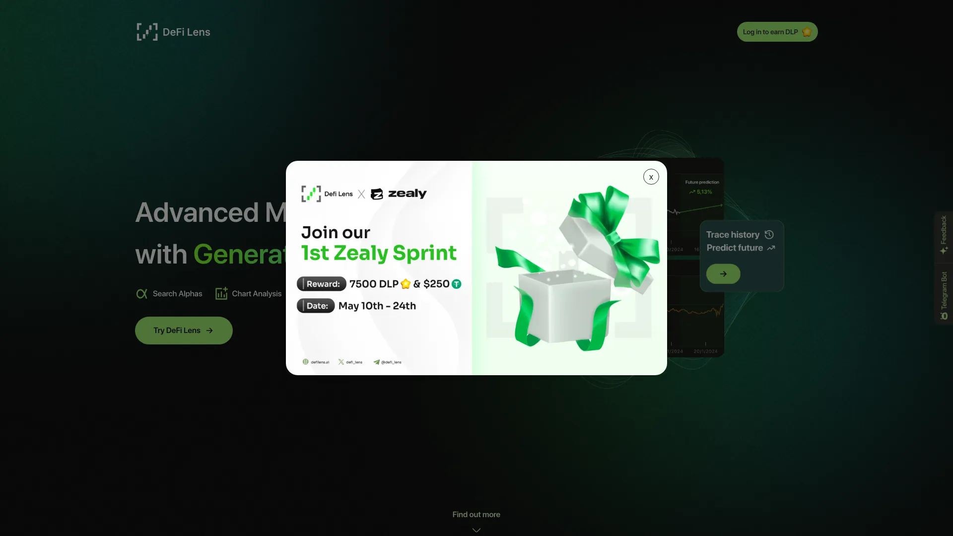 DeFi Lens: Advanced AI-Powered Market Insights & Strategies | Creati.ai