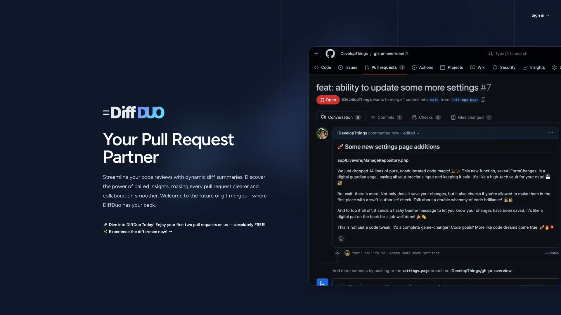 Diff Duo - Mejorando la Colaboración Creativa | Creati.ai
