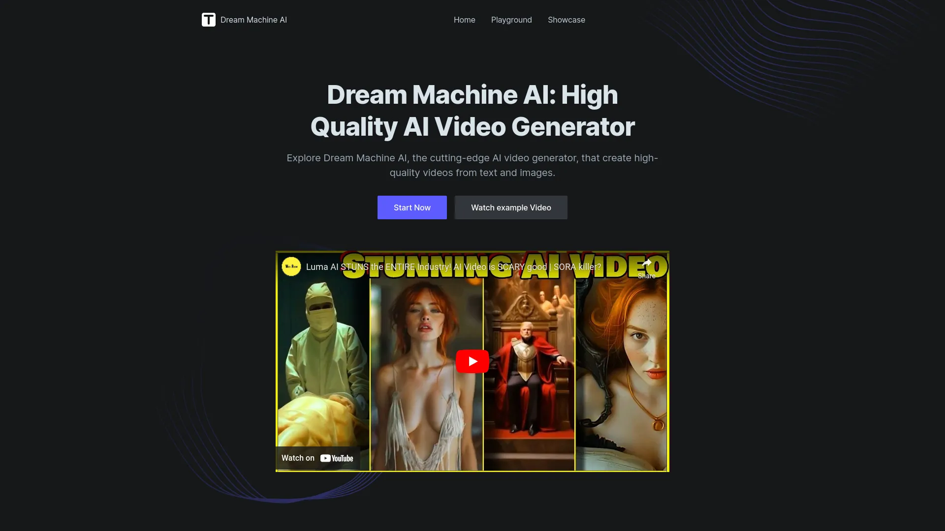Dream Machine AI | Crea vídeos impresionantes al instante | Creati.ai