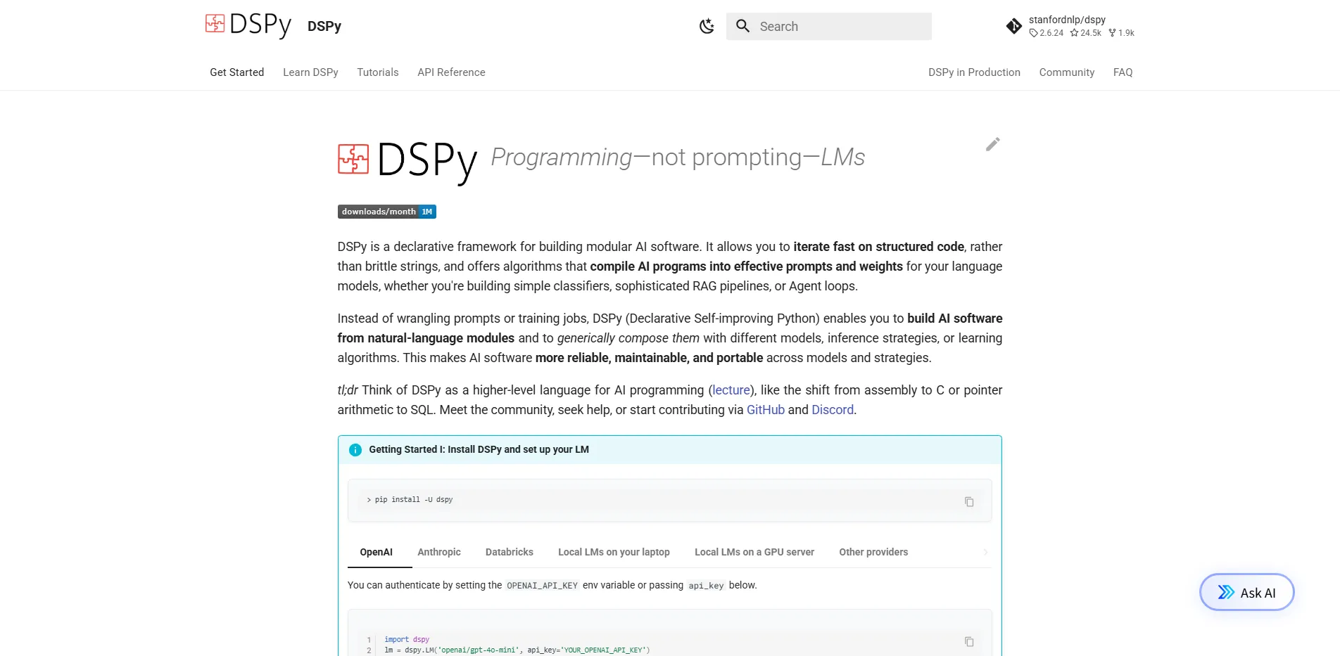 DSPy - Agente de IA para flujos de trabajo en ciencia de datos ...