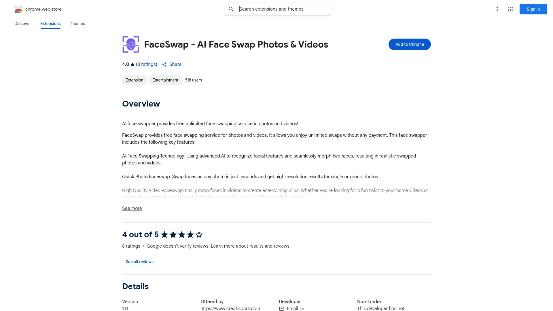 Unlimited swaps, easy to use, and privacy-protected.