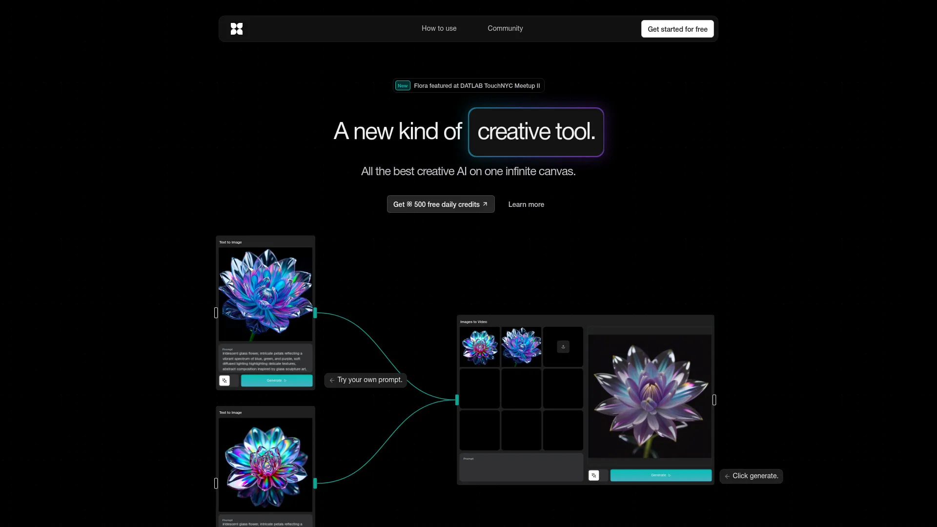 Flora Intelligent Canvas For Creative Ai Tools Creati Ai