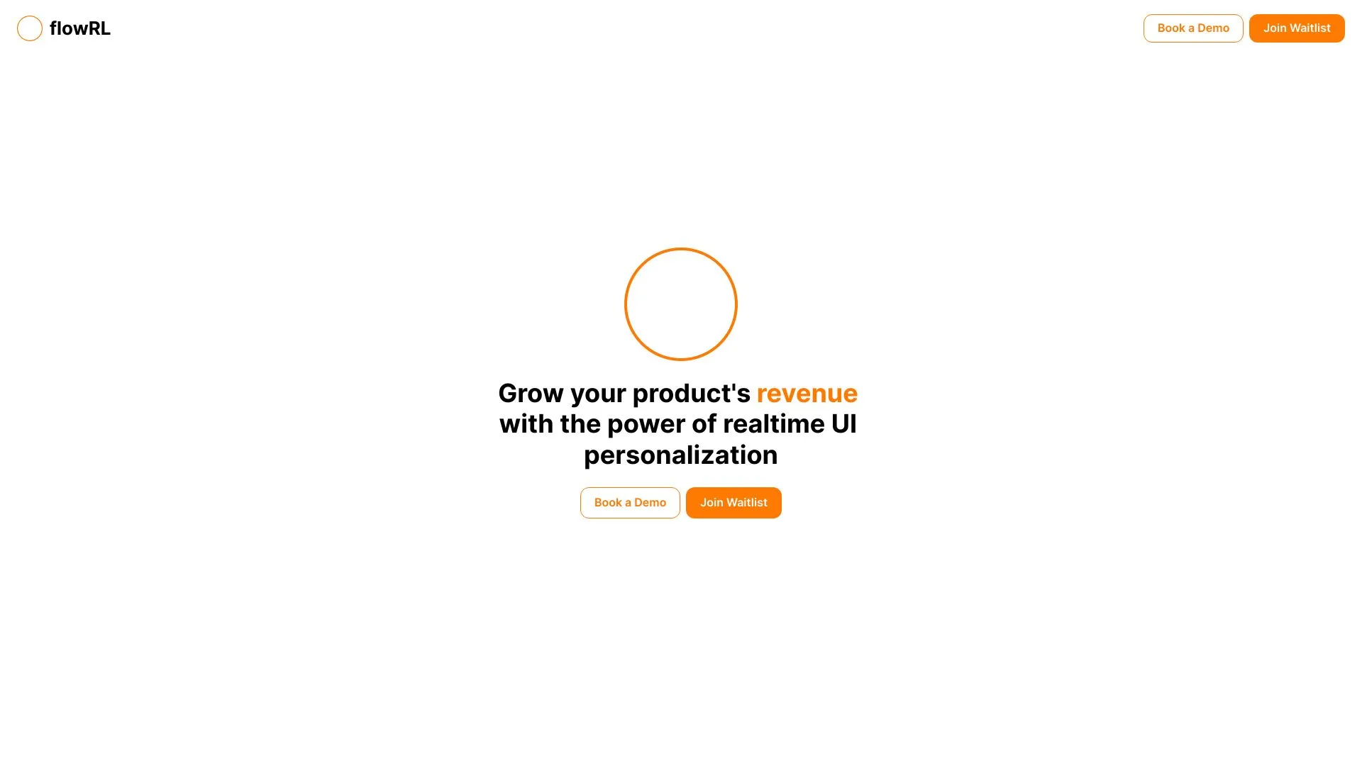 FlowRL AI: Real-time UI Personalization Powered by AI | Creati.ai