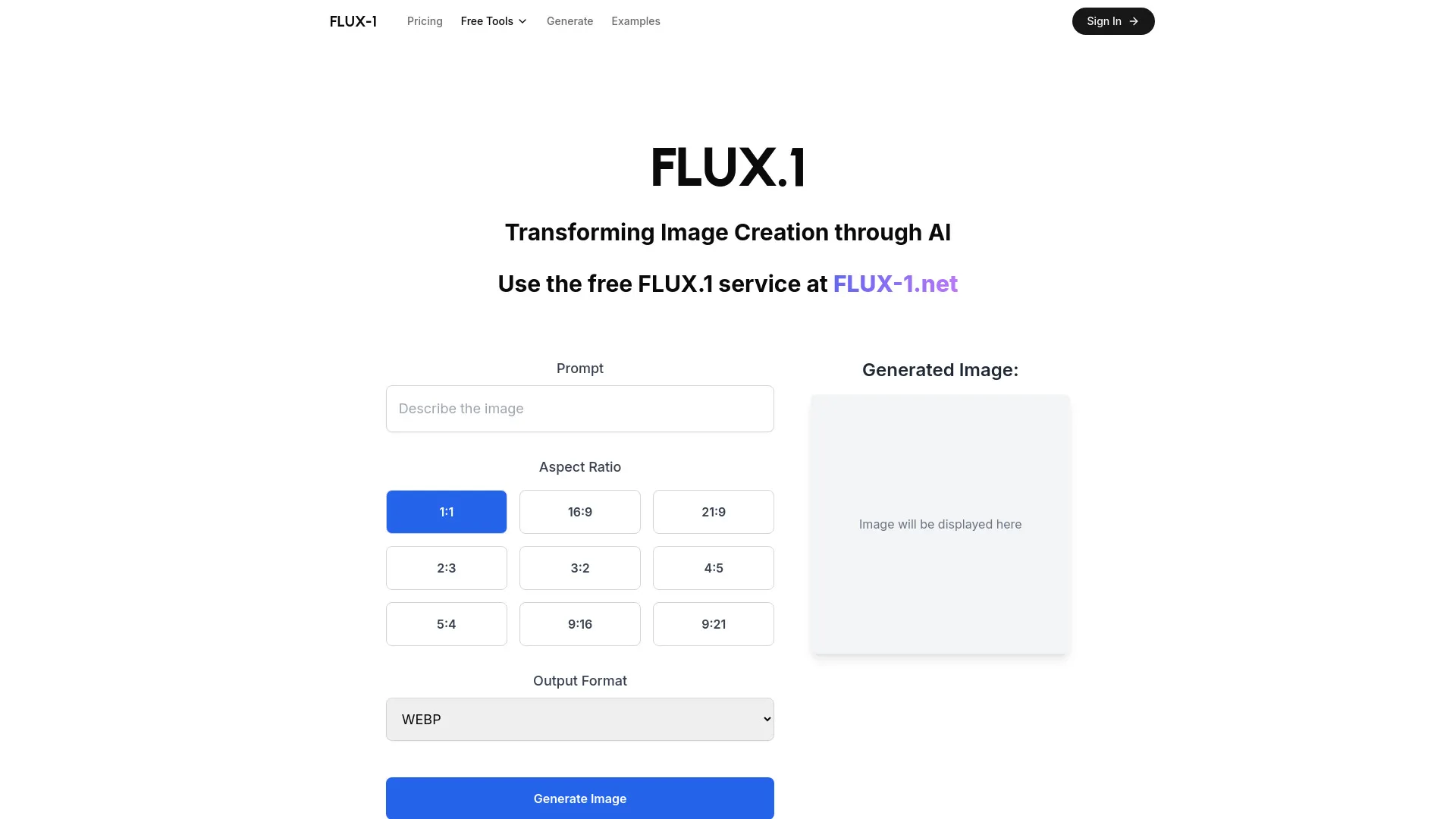 FLUX.1: Advanced AI Image Generator | Creati.ai
