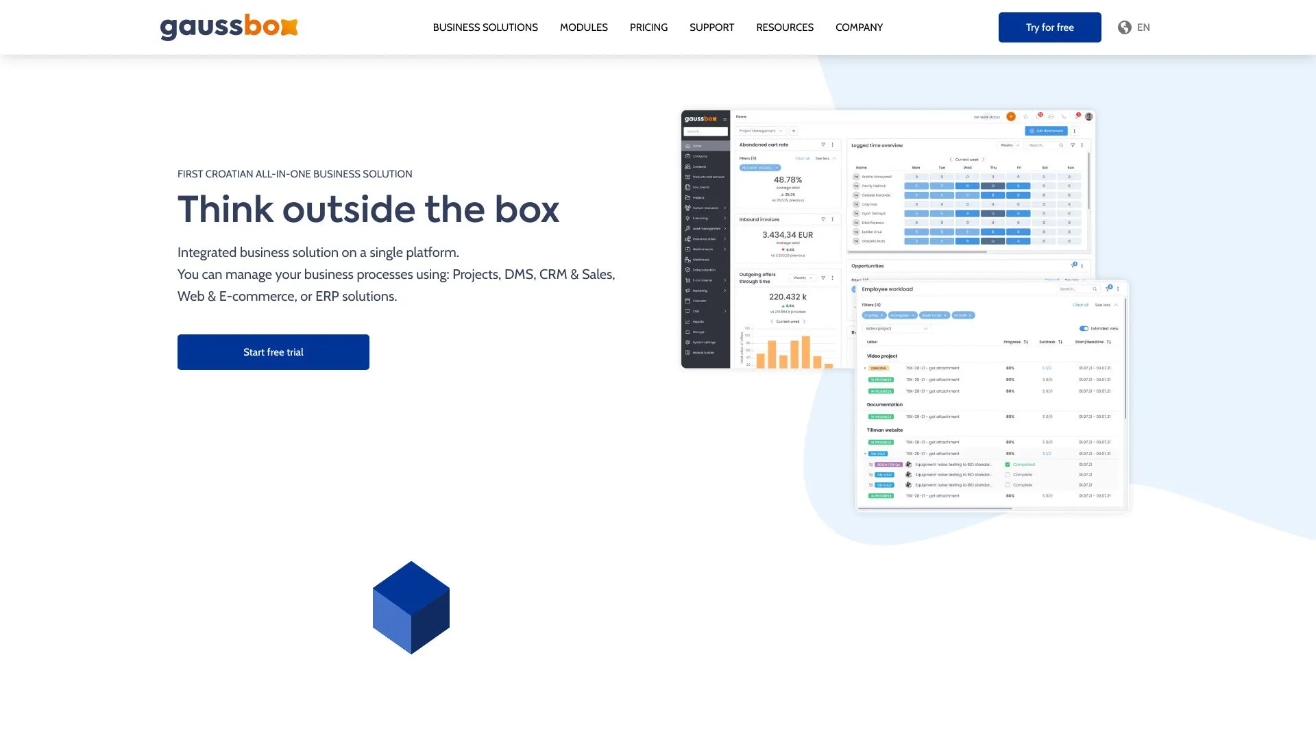 Geas Box Gauss Box - Integrated Cloud-Based Business Management | Creati.ai