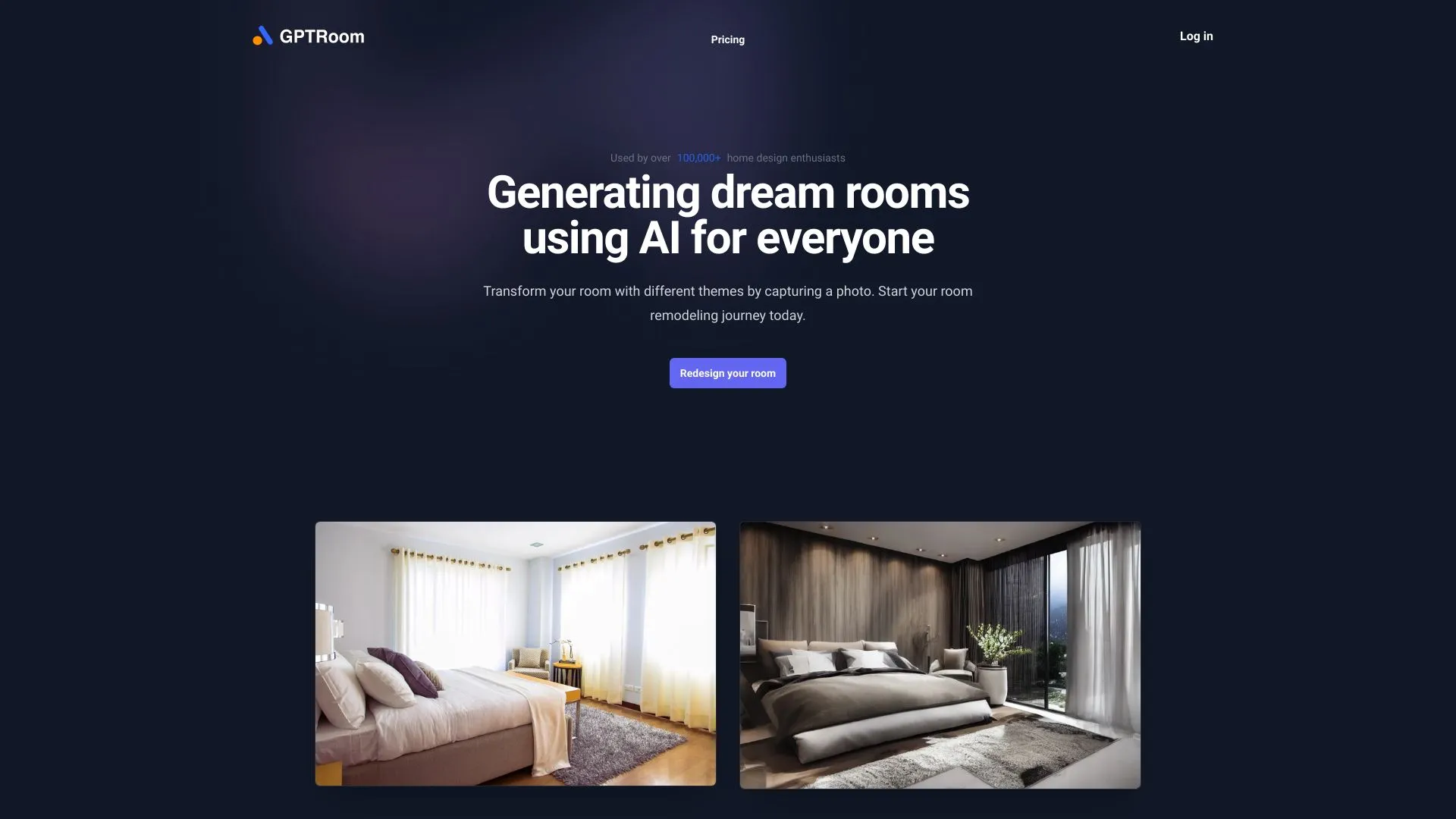 GPTRoom: AI-Powered Room Design Platform | Creati.ai