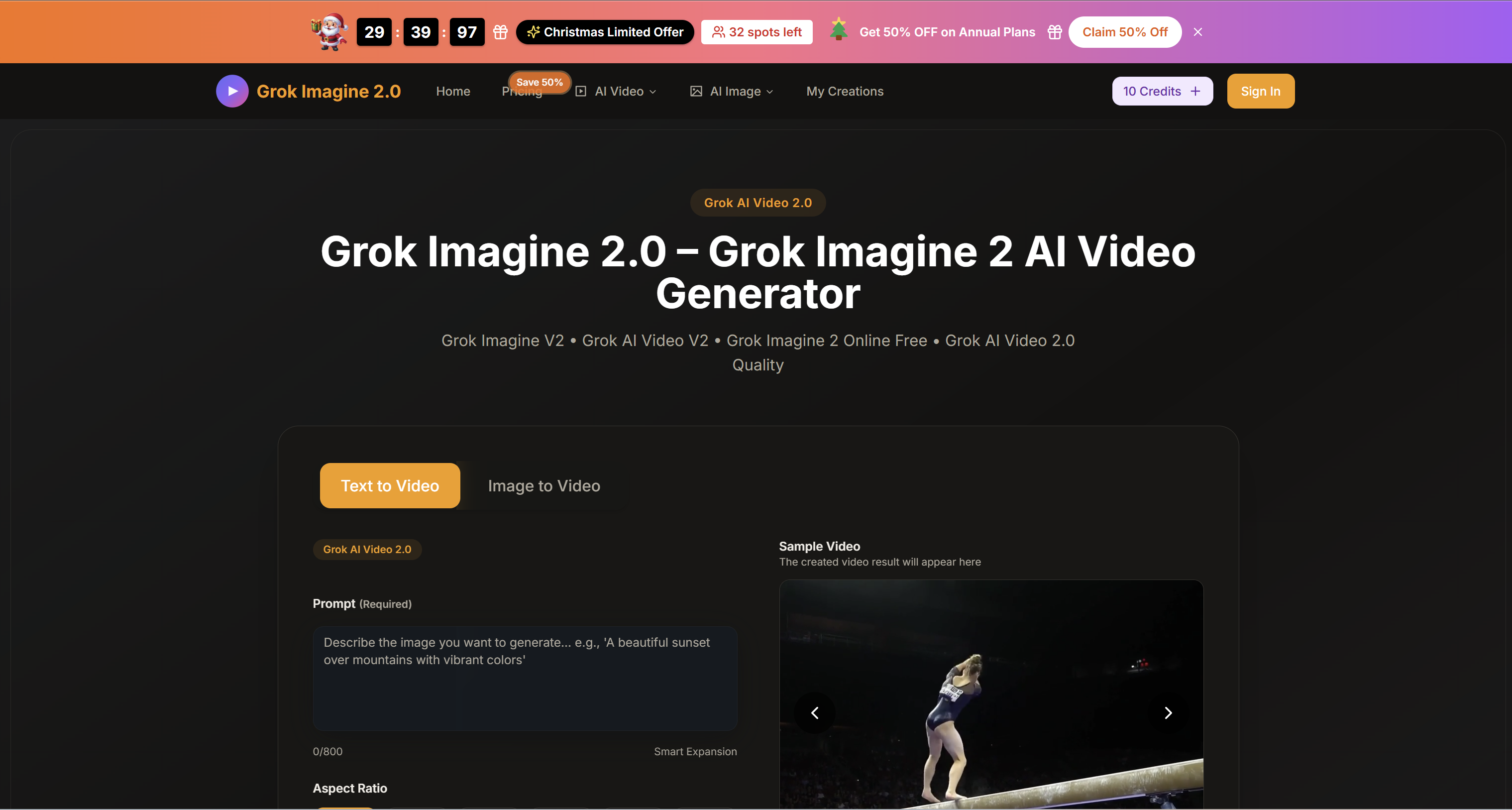 Grok Imagine 2.0 — AI Text & Image to 1080p Videos | Creati.ai