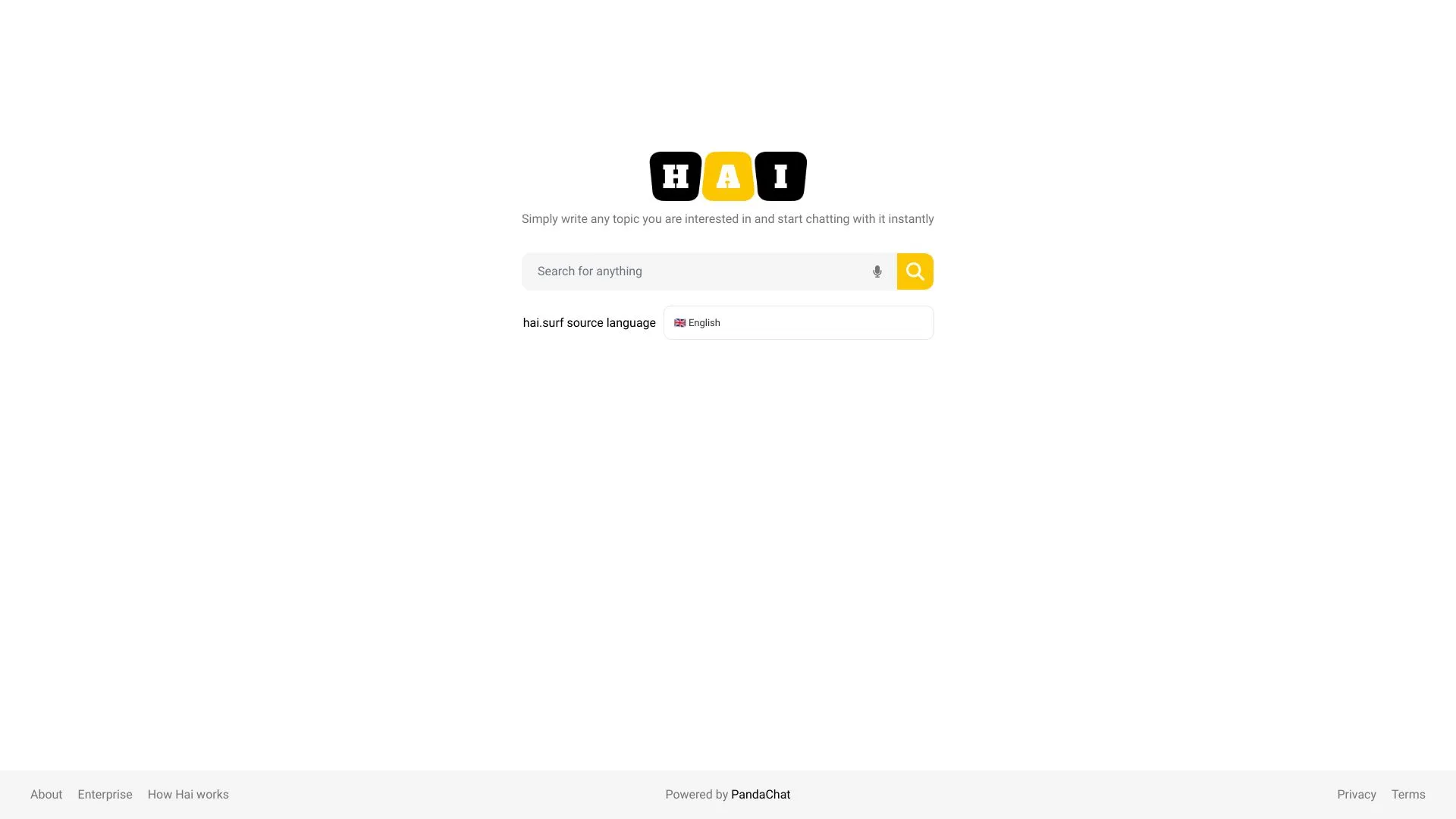 HAI Surf | Chat AI Interactivo con Contenido Web | Creati.ai