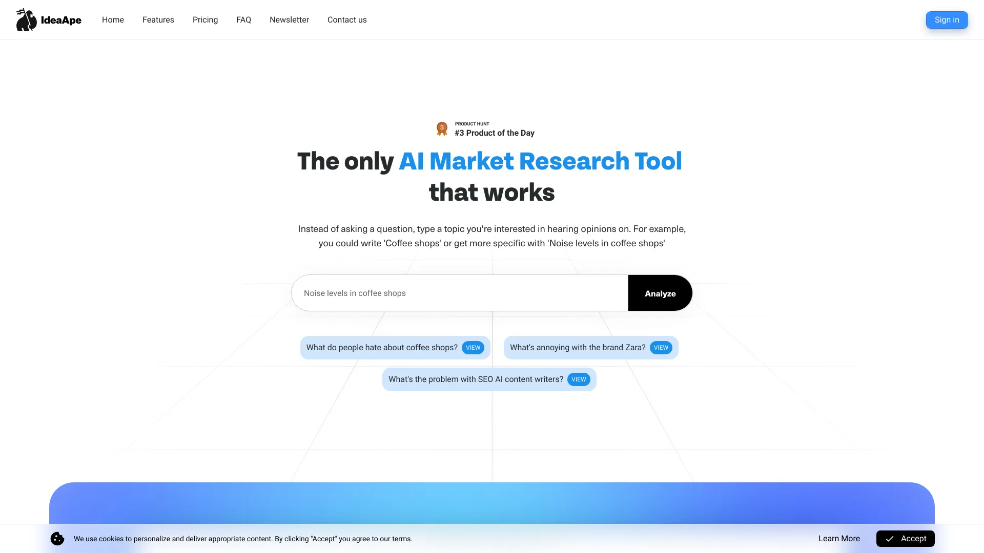 Picture of IdeaApe - AI-Powered Market Research Tool | Creati.ai