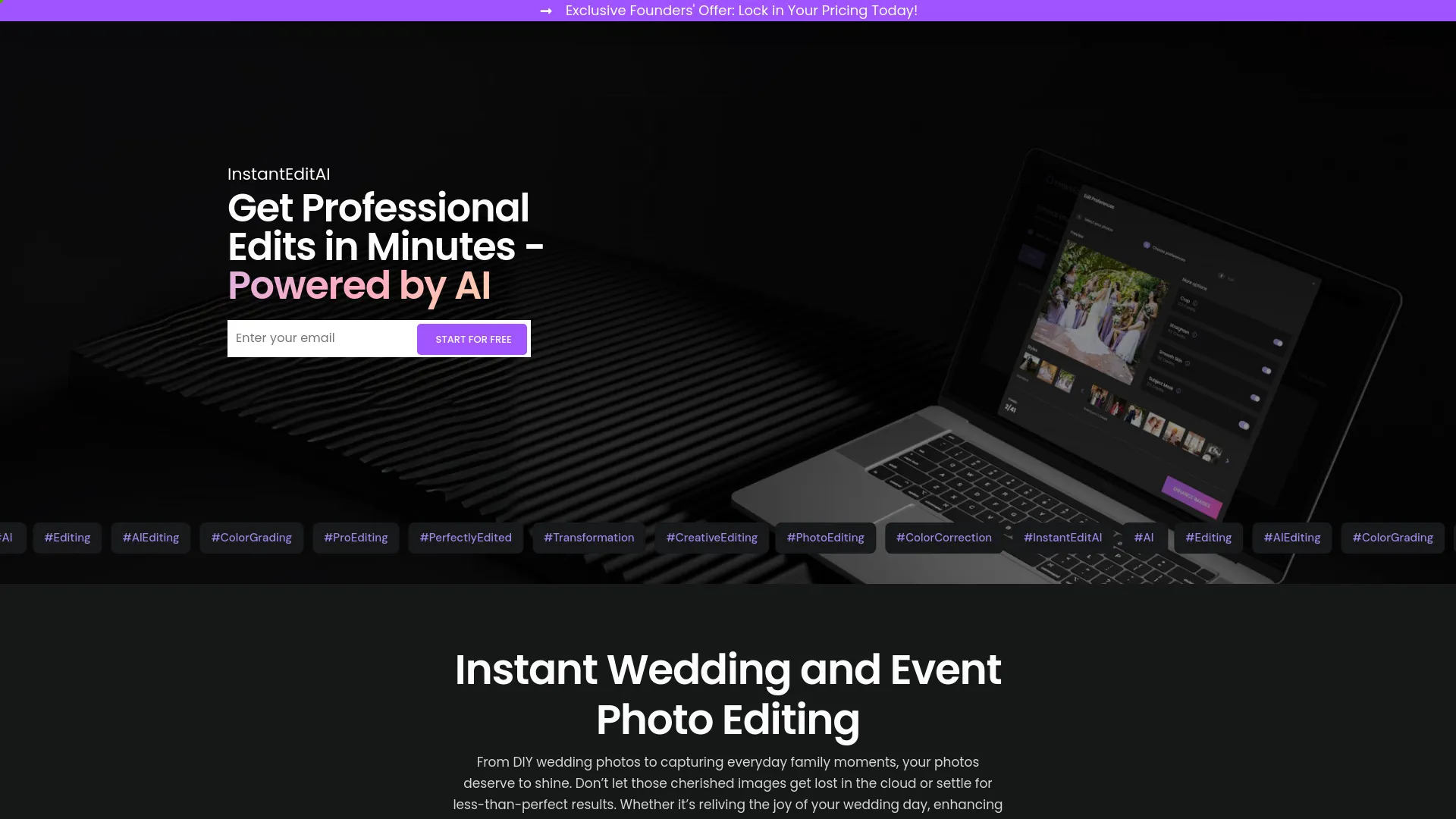 InstantEditAI: AI-Powered Photo Editing | Creati.ai