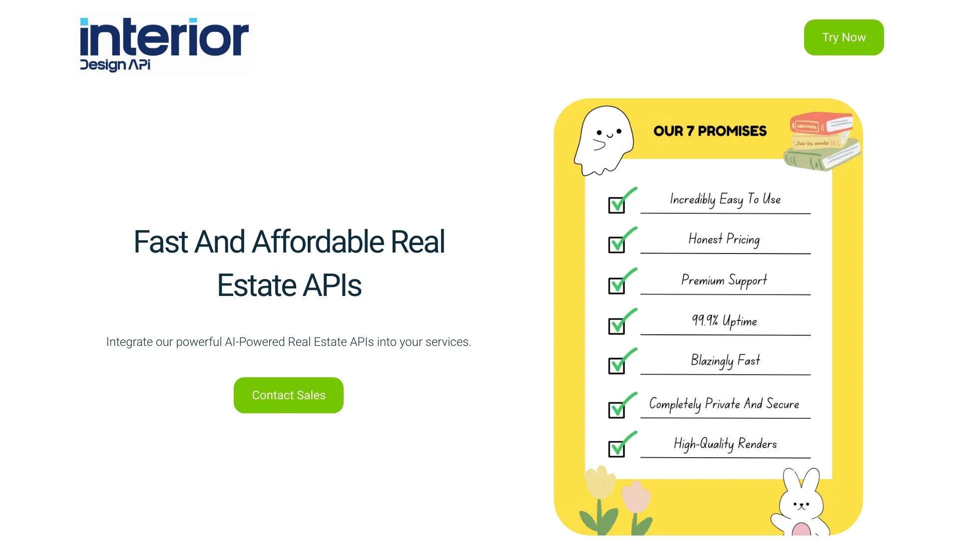 Integración fluida de la API de Diseño Interior | Creati.ai