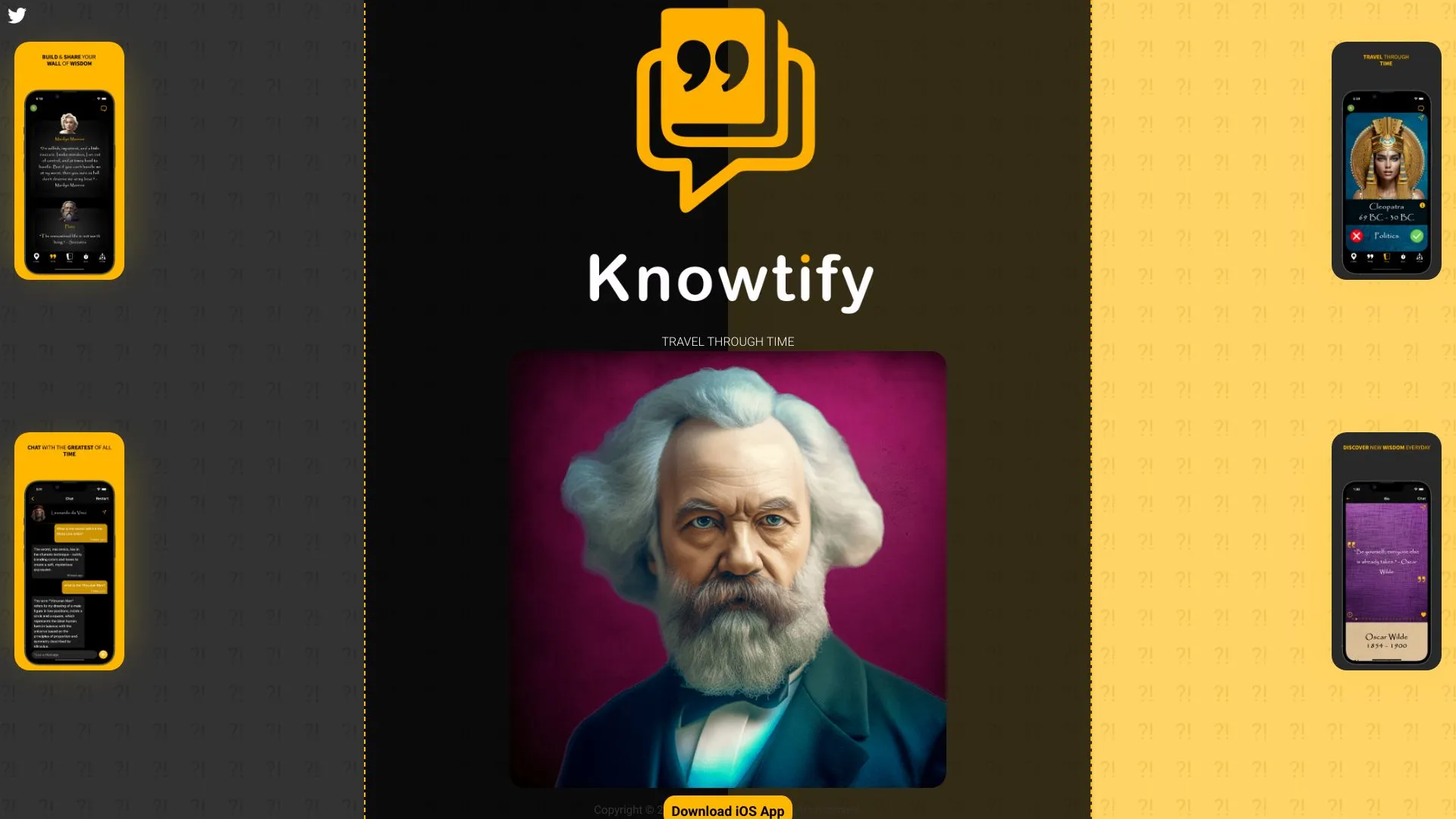 Knowtify Chat - Connect with Historical Figures Through AI | Creati.ai
