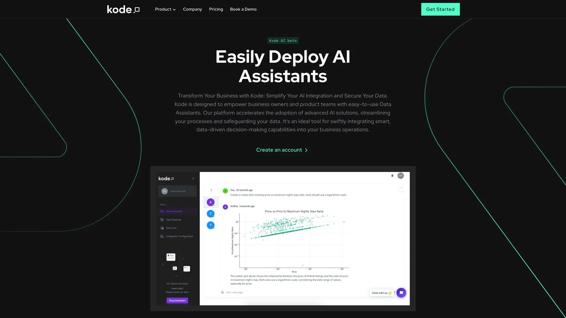 Kode AI: Self-Service No-code/Low-code AI Automation Solution | Creati.ai