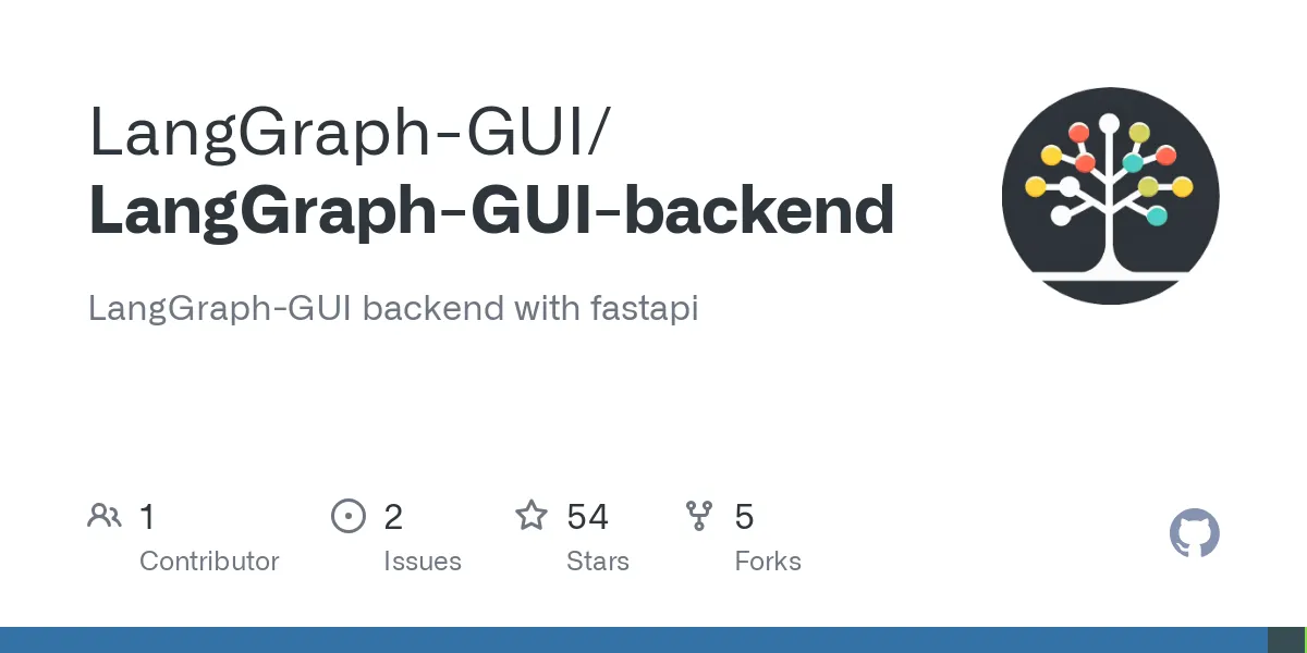 Backend LangGraph-GUI: Servicio visual de workflows LLM | Creati.ai