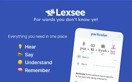 Lexsee: Dyslexia Reading Companion for Fluent Reading | Creati.ai