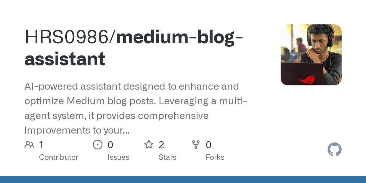 Asistente de Blogs en Medium: Generador de publicaciones impulsado por ...