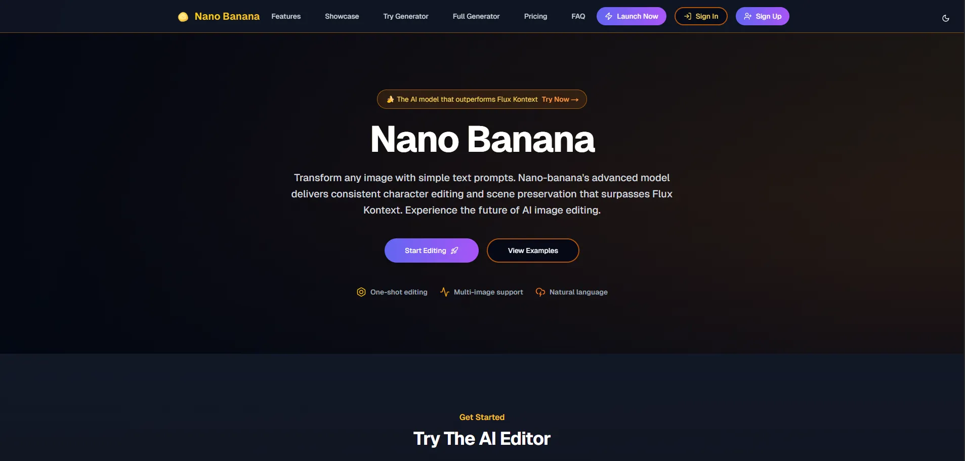Nano Banana - Editor avanzado de imágenes AI con indicaciones en ...
