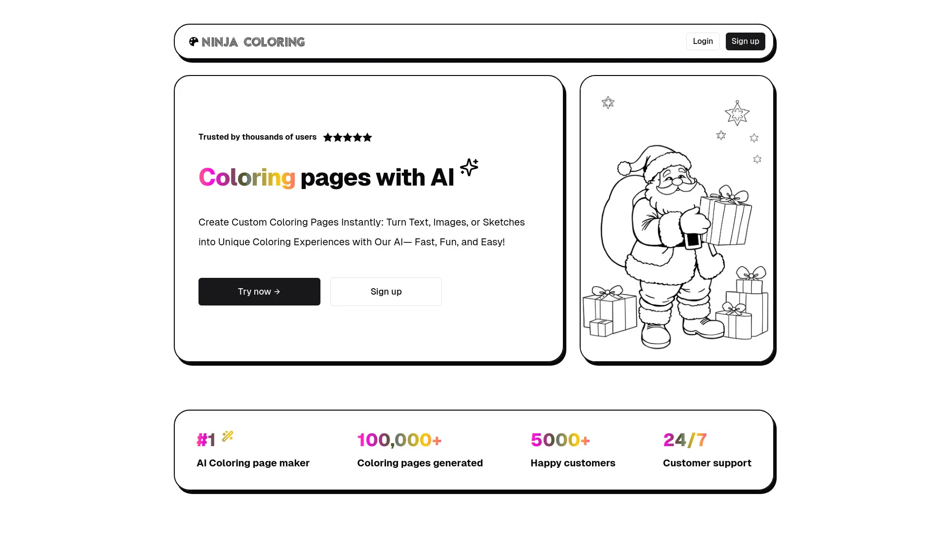Create Custom Ai Coloring Pages Instantly Ninjacoloring Creati Ai