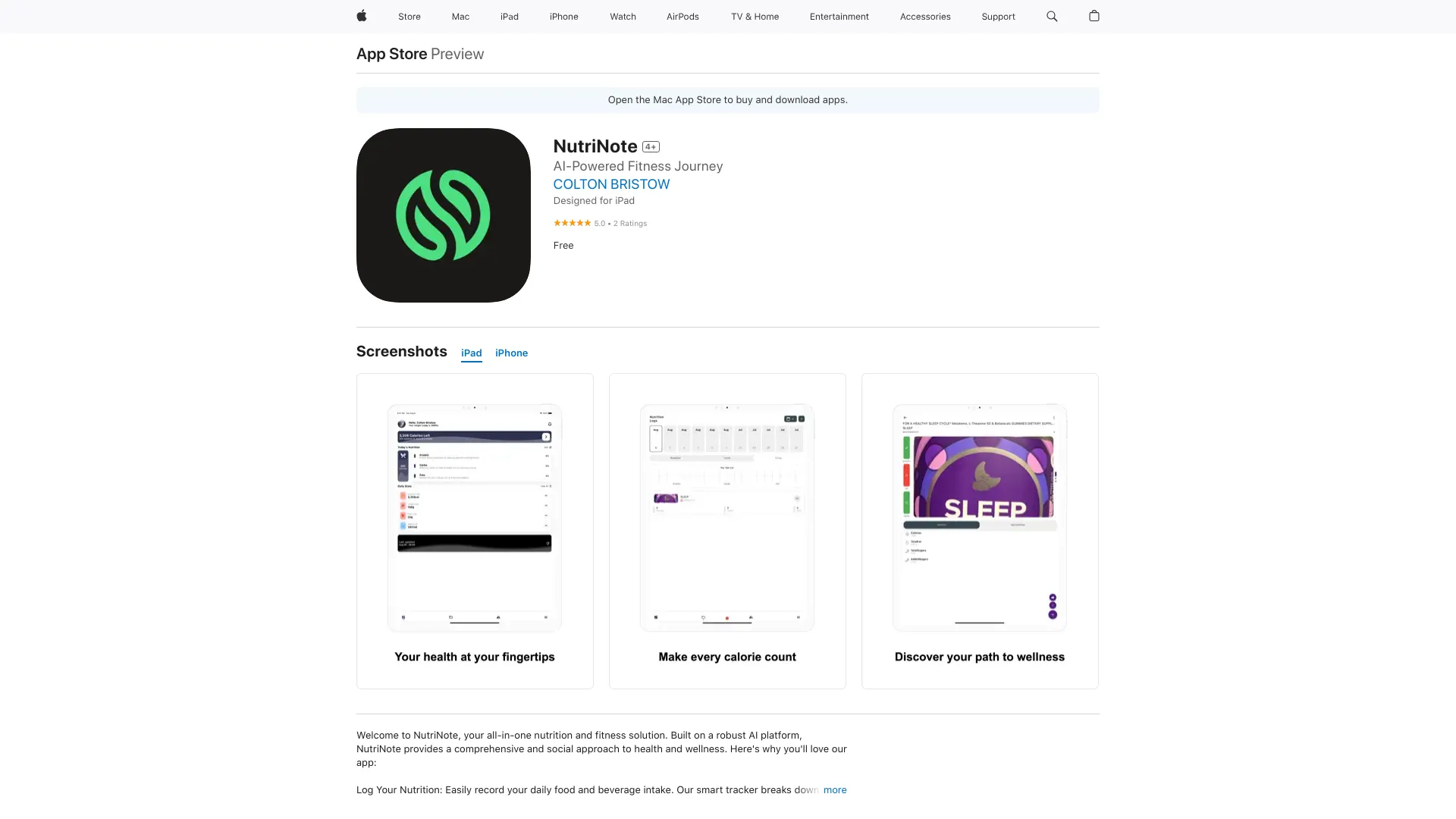 nutrinote-your-comprehensive-ai-nutrition-and-fitness-app-creati-ai