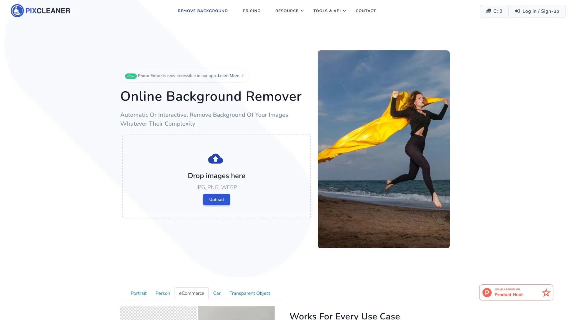 Pixcleaner: Free AI Image Editing & Background Removal | Creati.ai