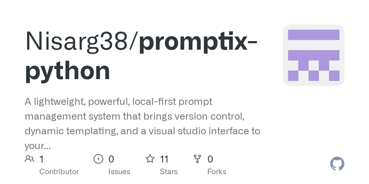 Promptix Python SDK: Build AI Agents with Tools & Memory | Creati.ai