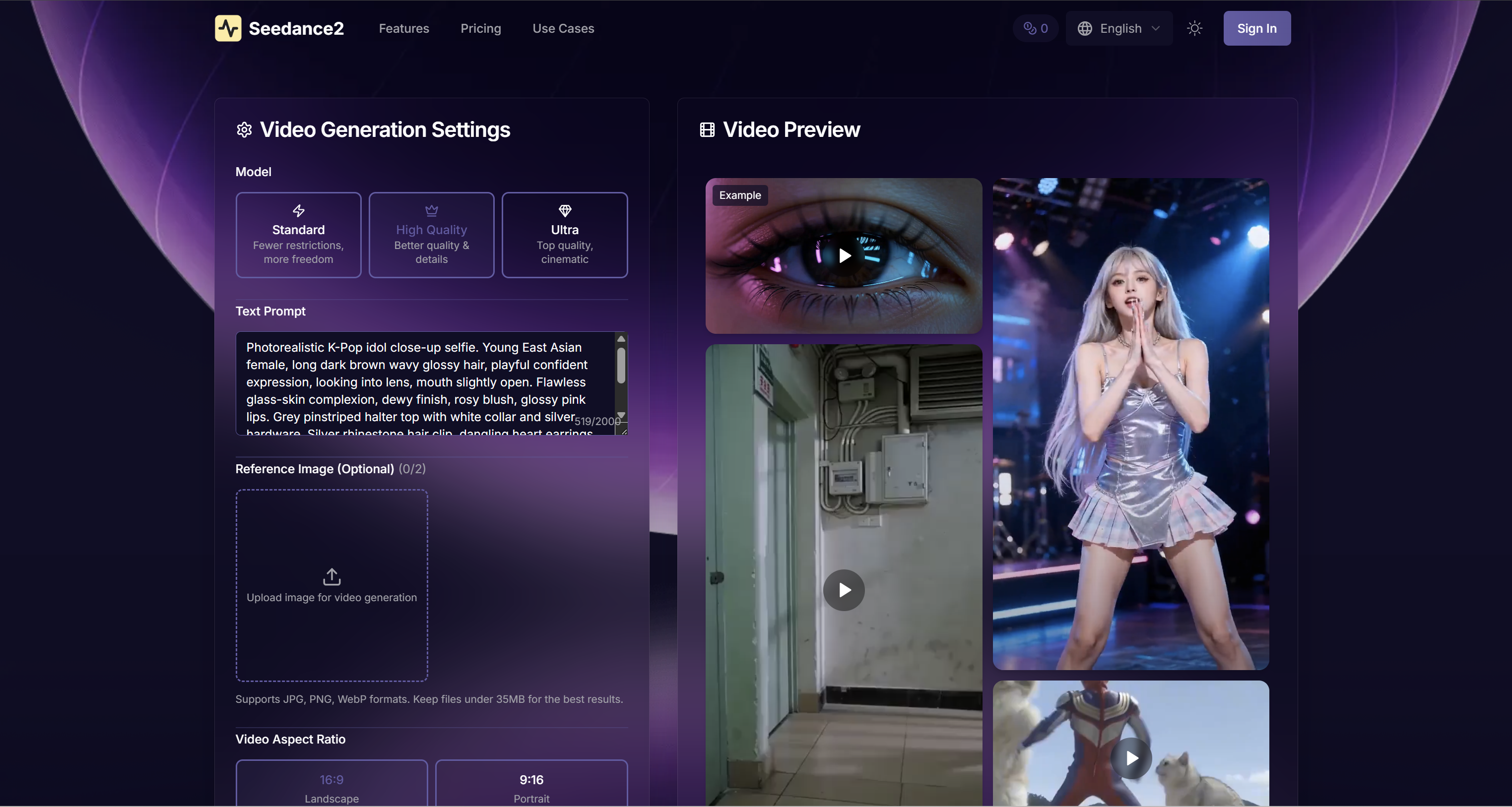 Seedance2 — ByteDance AI Cinematic Video Generator Platform | Creati.ai