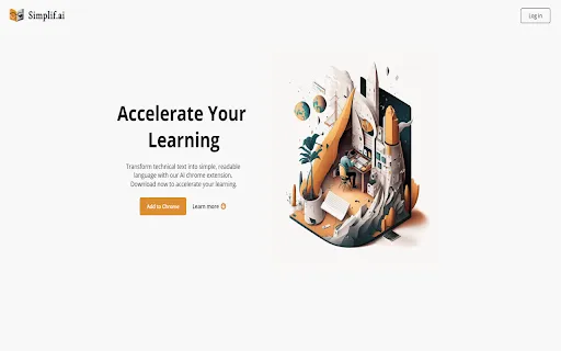 Simplif Image Simplif.ai: Simplifica fácilmente textos técnicos | Creati.ai