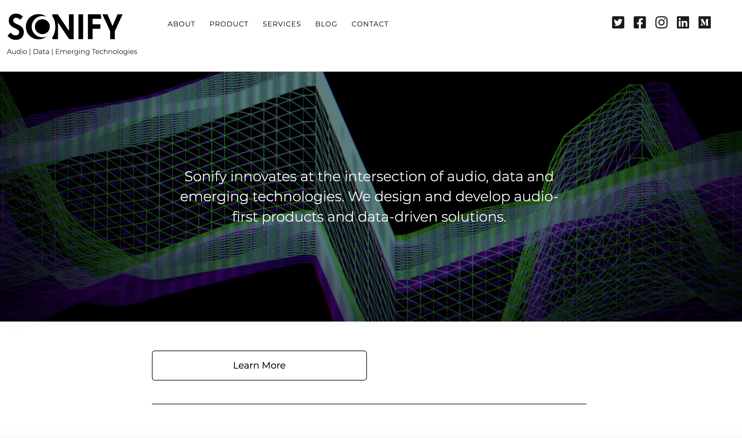 Sonify - Audio-First and Data-Driven Innovation | Creati.ai