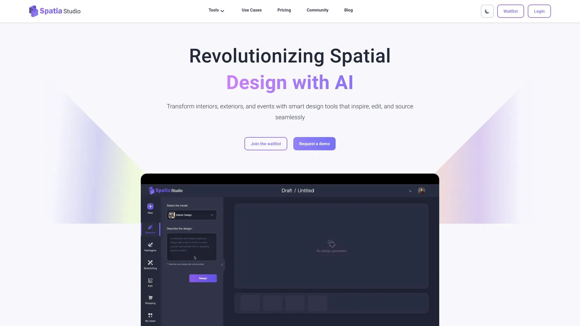 AI-Powered Interior & Exterior Design Solutions | Spatia Studio | Creati.ai