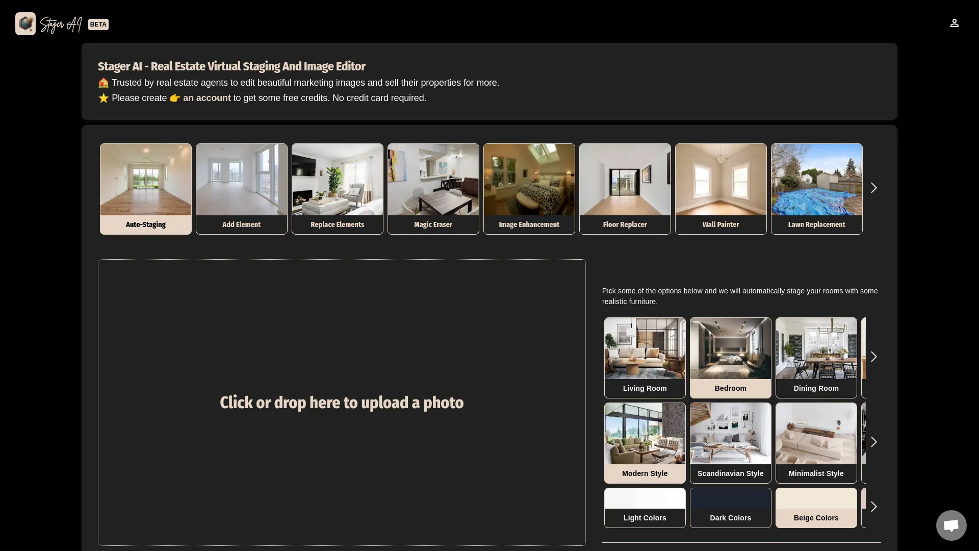 Stager AI: Виртуальное оформление ИИ и редактирование фотографий для ...