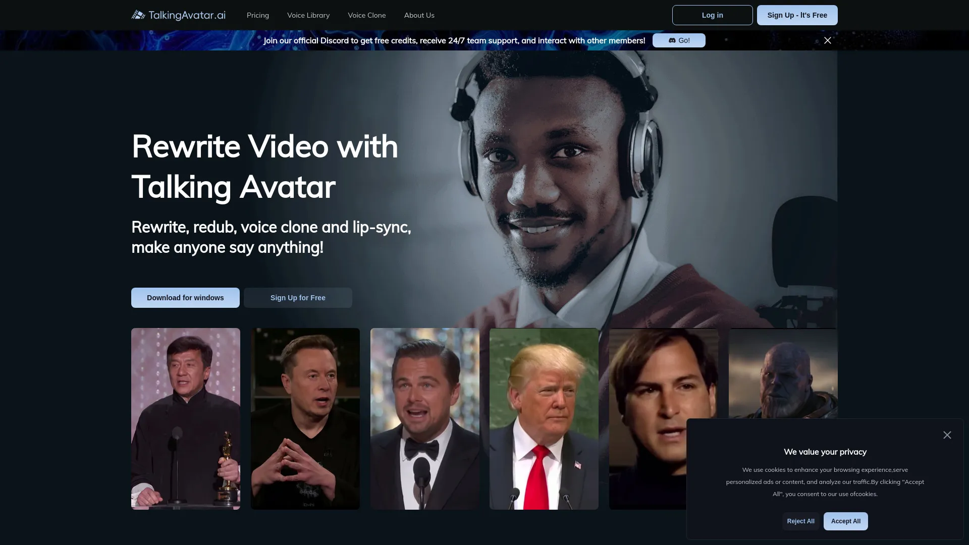 Talking Avatar - AI Video and Voice Cloning | Creati.ai
