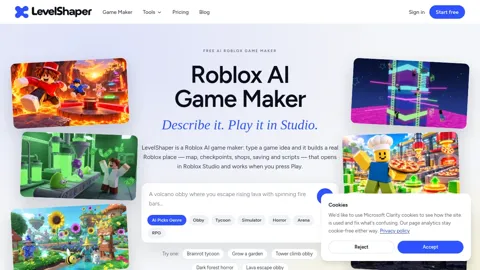 LevelShaper — Roblox AI Game Maker